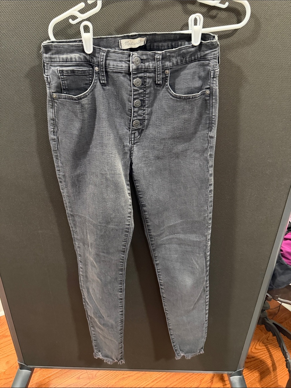 Madewell butterfly high-rise skinny jeans